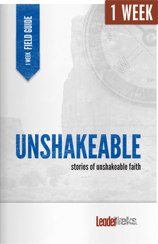 unshakeable 1 week mission trip devotional