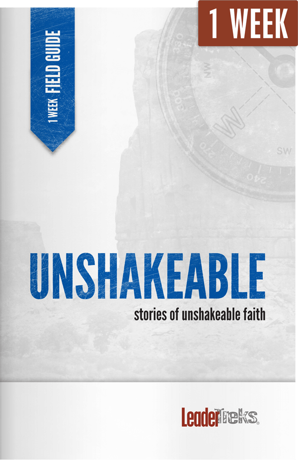 unshakeable 1 week mission trip devotional