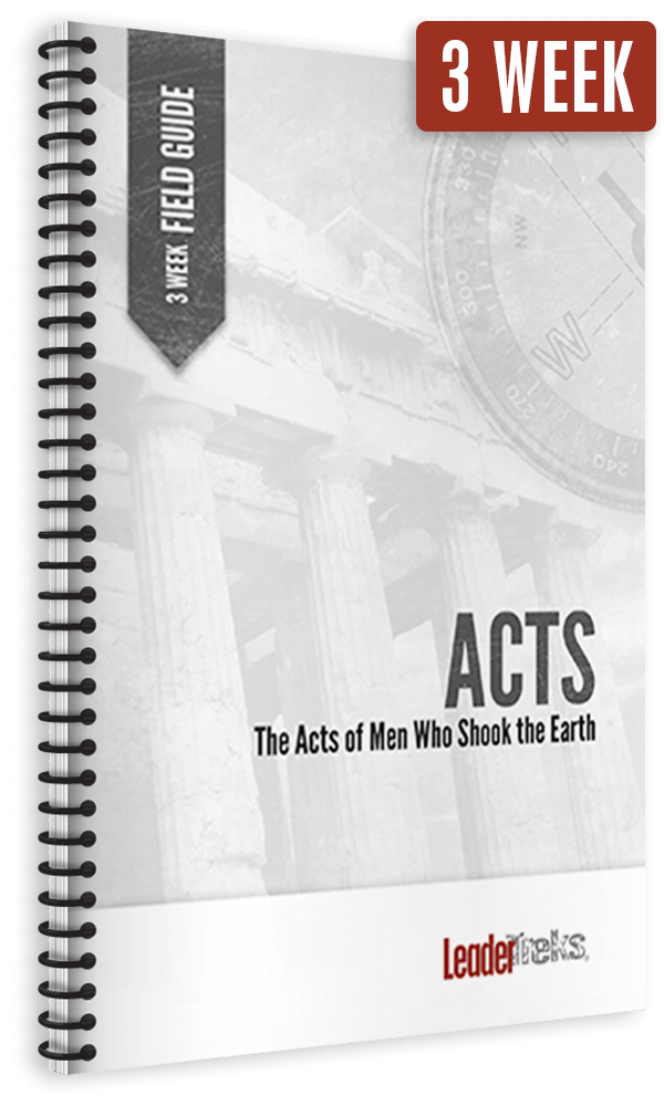 acts 3 week mission trip devotional