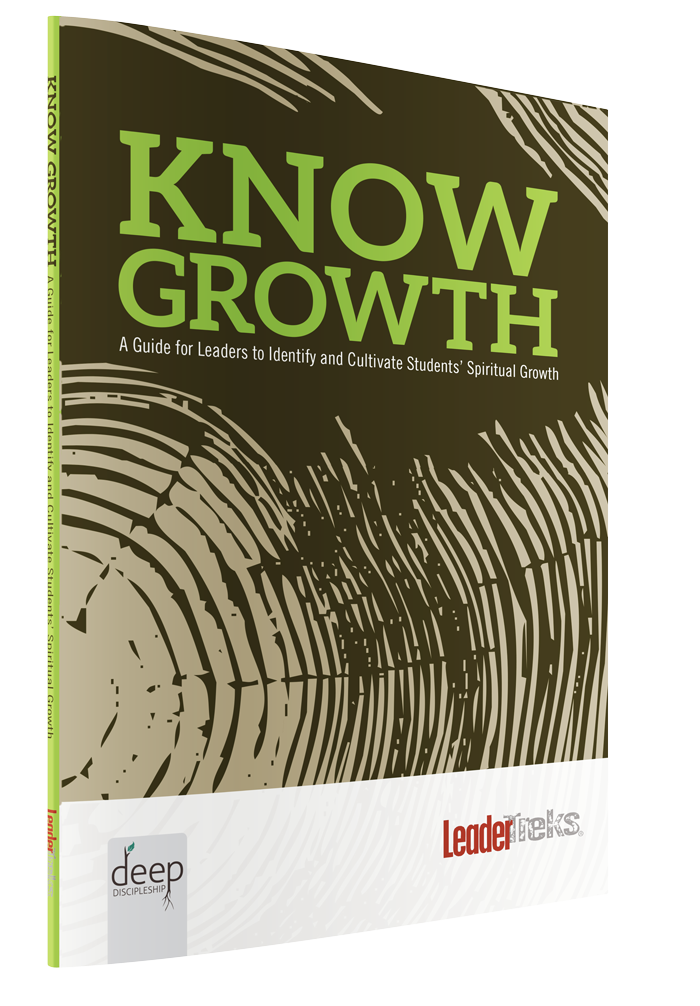 Know growth discipleship guide for youth workers