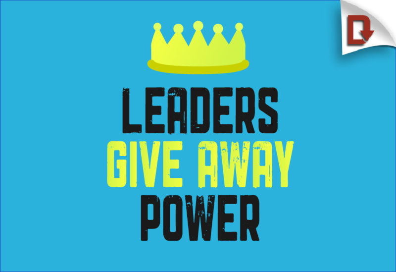Youth Ministry leadership download leaders give away power