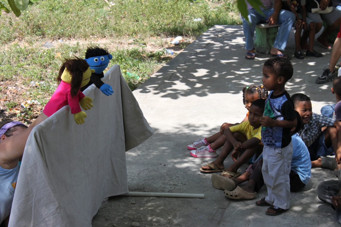 vbs kids on honduras mission trip