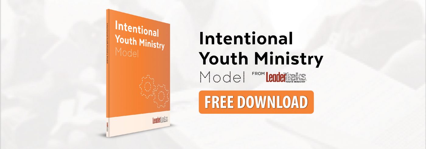 leadertreks intentional youth ministry model