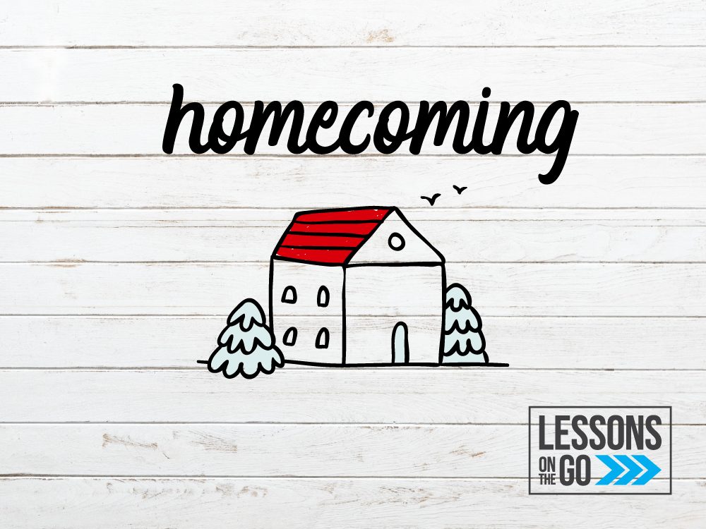 youth ministry lessons on the go homecoming