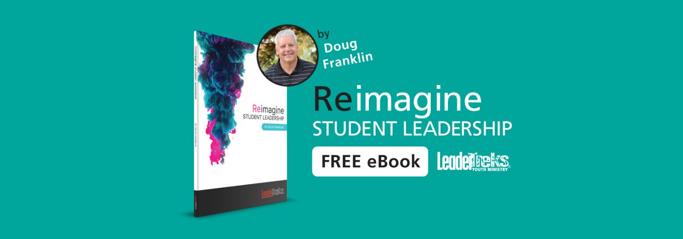 reimagine student leadership ebook for youth ministry