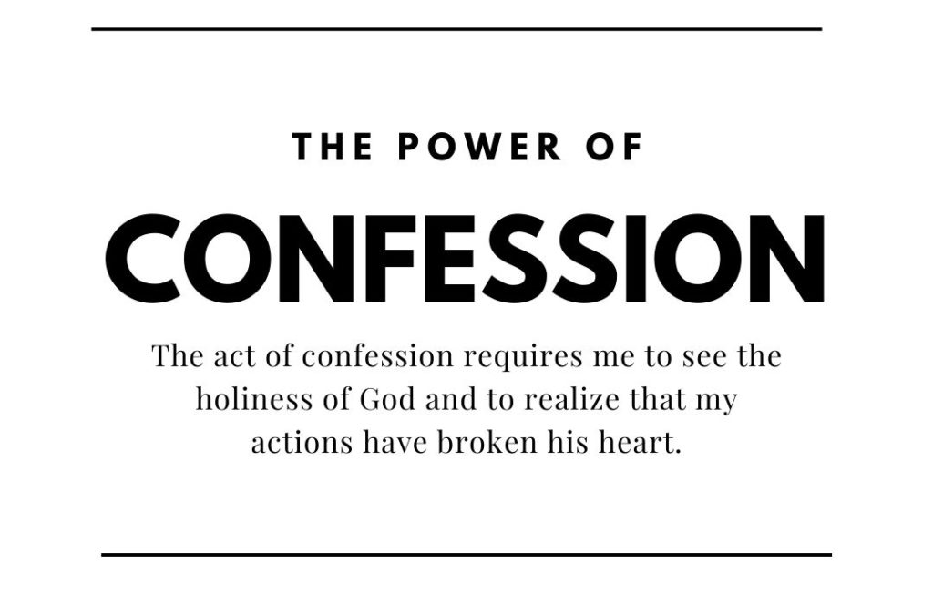 the power of confession