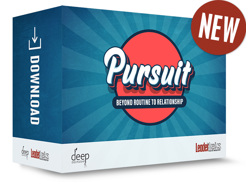 new deep discipleship youth ministry curriculum pursuit