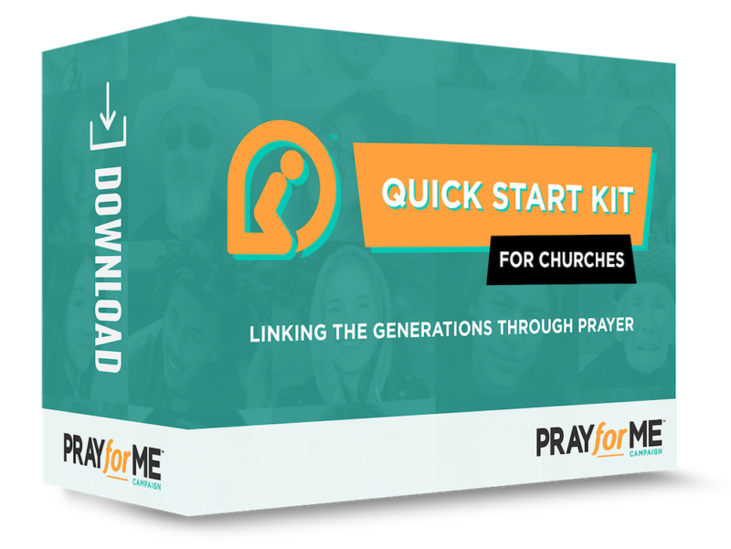 Pray For Me Campaign – Quick Start Kit for Churches
